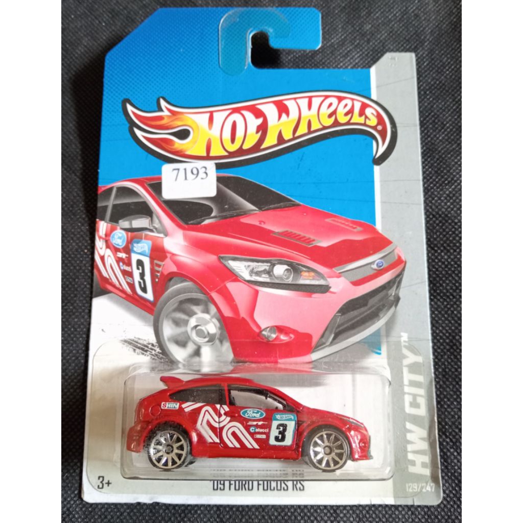 HOT WHEELS '09 FORD FOCUS RS