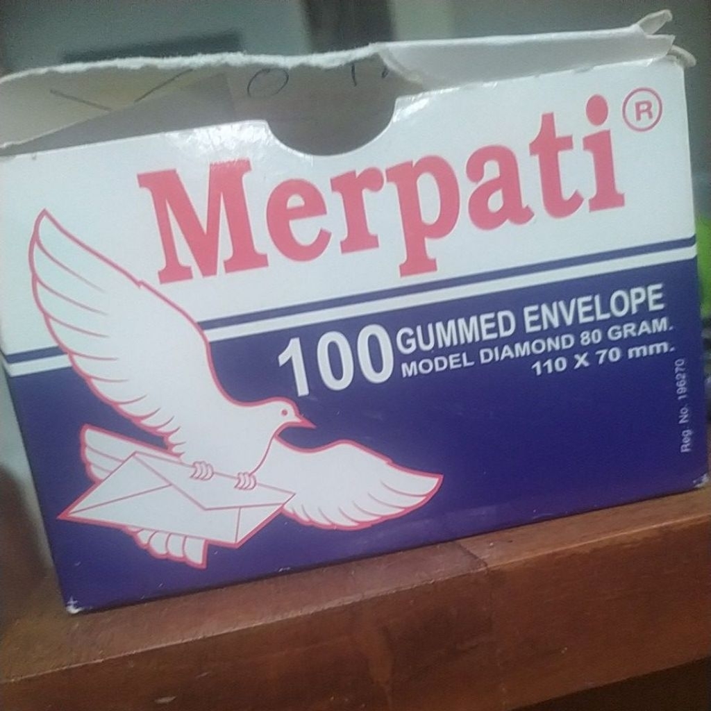

amplop merpati isi 30