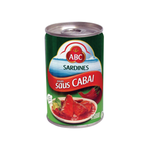 

ABC SARDINES CHILI KLG 155g
