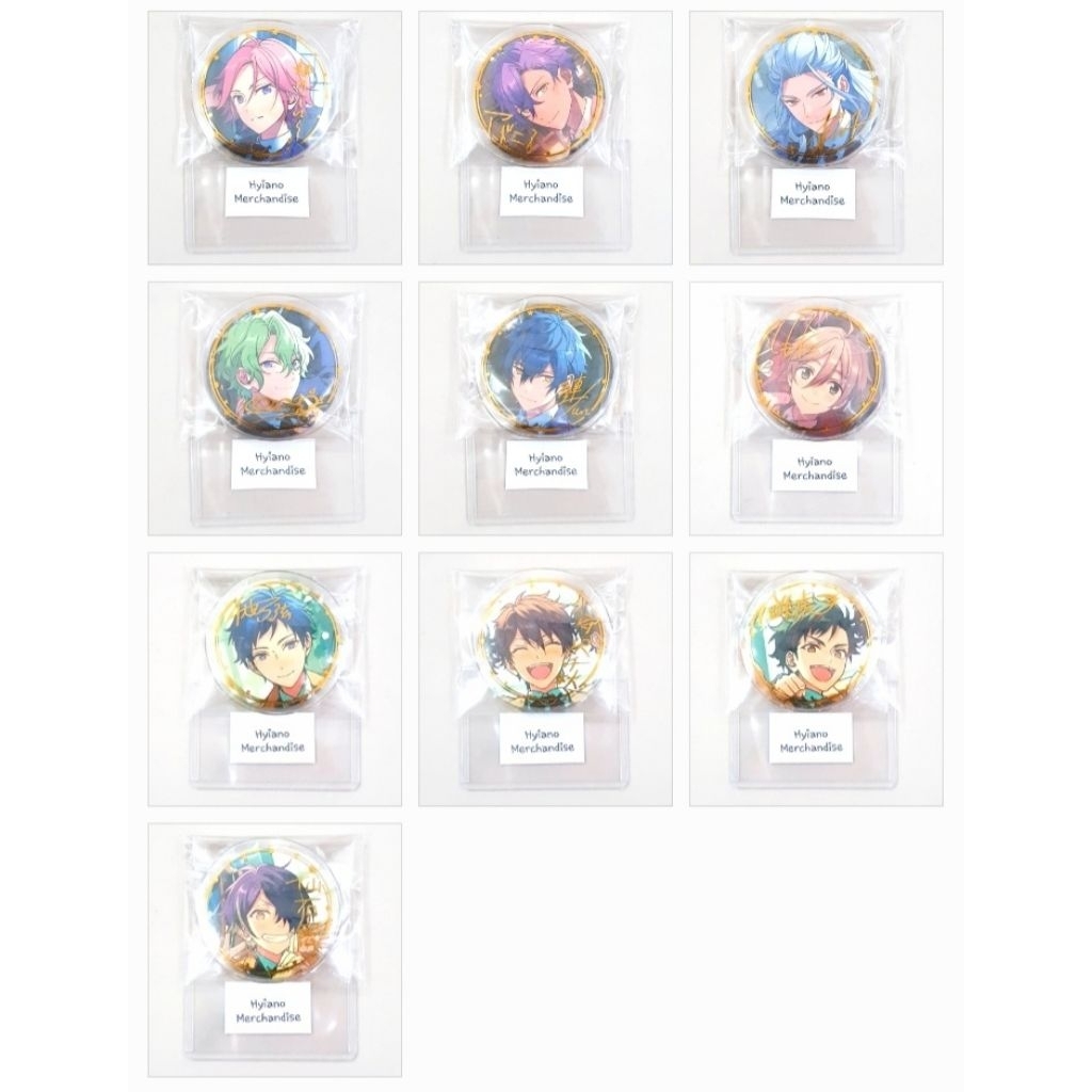 Ensemble Stars 5th Anniv Can Badge + Badge Cover