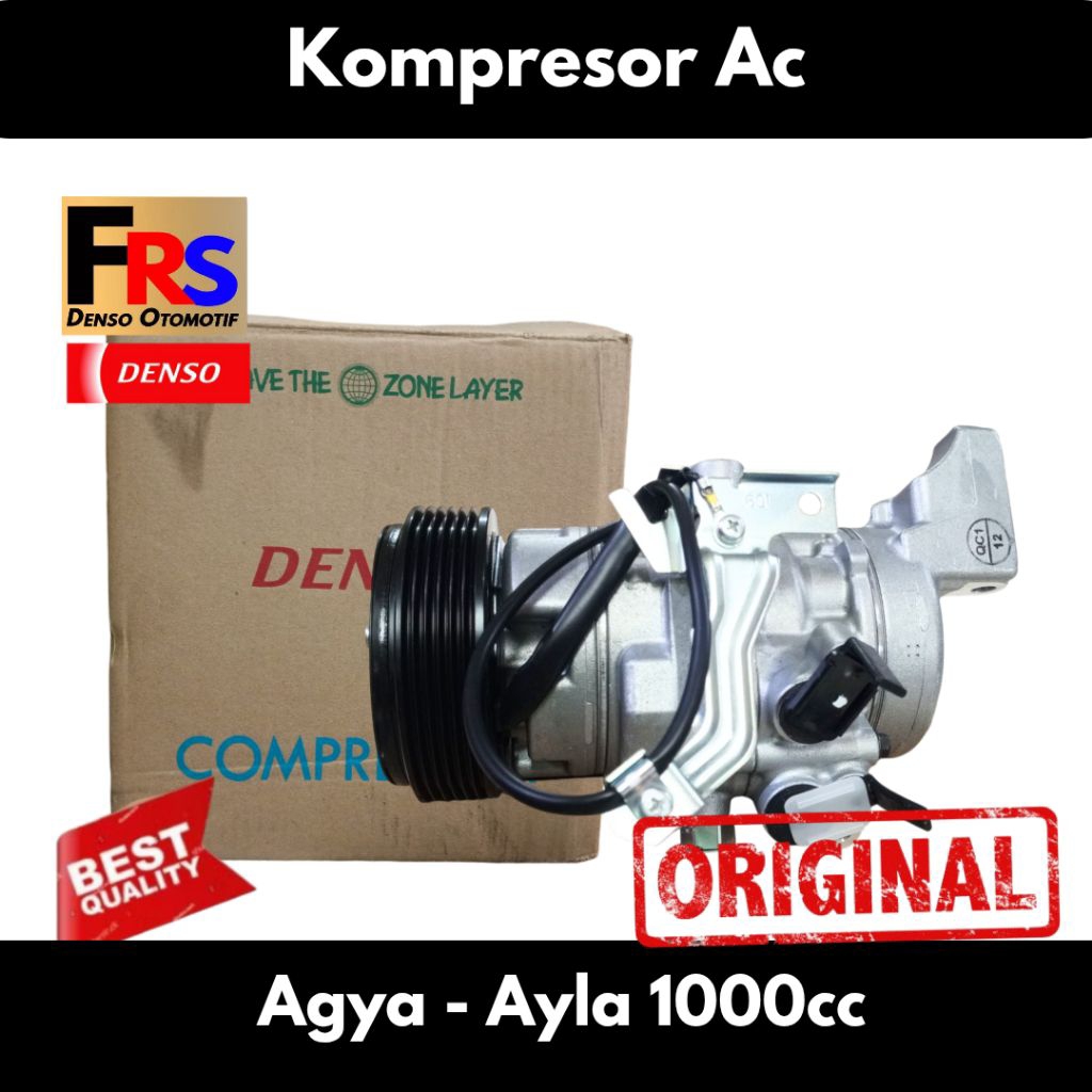 Kompresor AC Agya Ayla 1000 cc Compressor AC Agya Ayla 1,0 cc Original