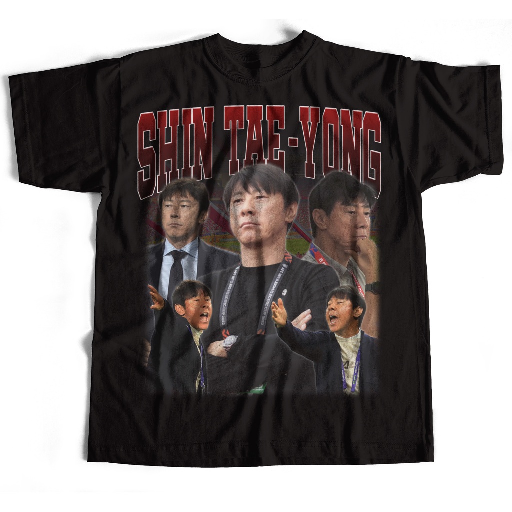 Shin Tae-Yong Shirt | Kaos Bola Timnas | Pelatih Timnas | Sepatu Sepakbola | Jersey Custom Rafael St