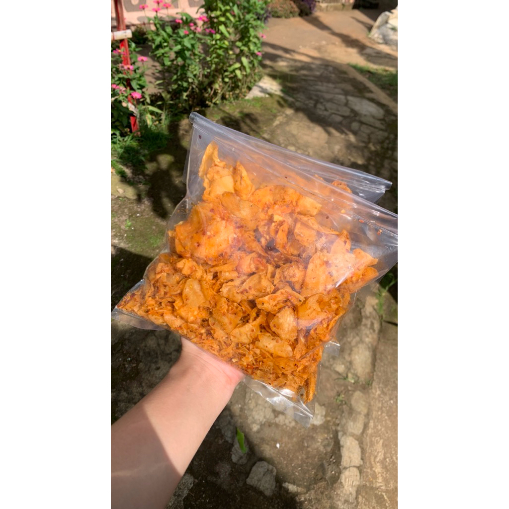 

KRIPSET (kripik singkong pedes)