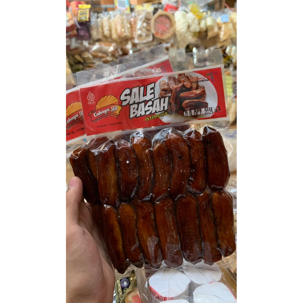 

Sale pisang basah oven kemasan 250 gram