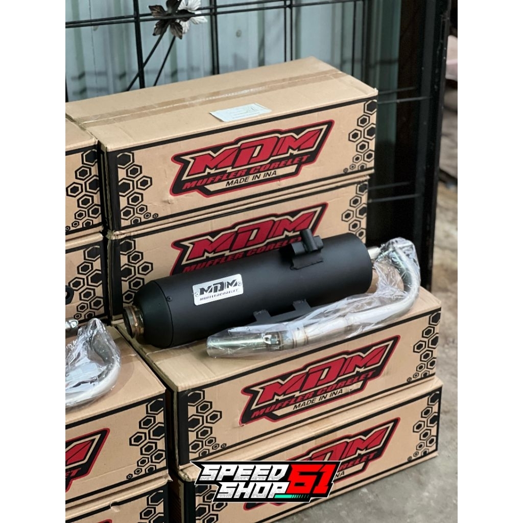 knalpot mdm sarteng dan kondoman inlet 28 32 ciklis buat Vario/beat/Scoopy/genio