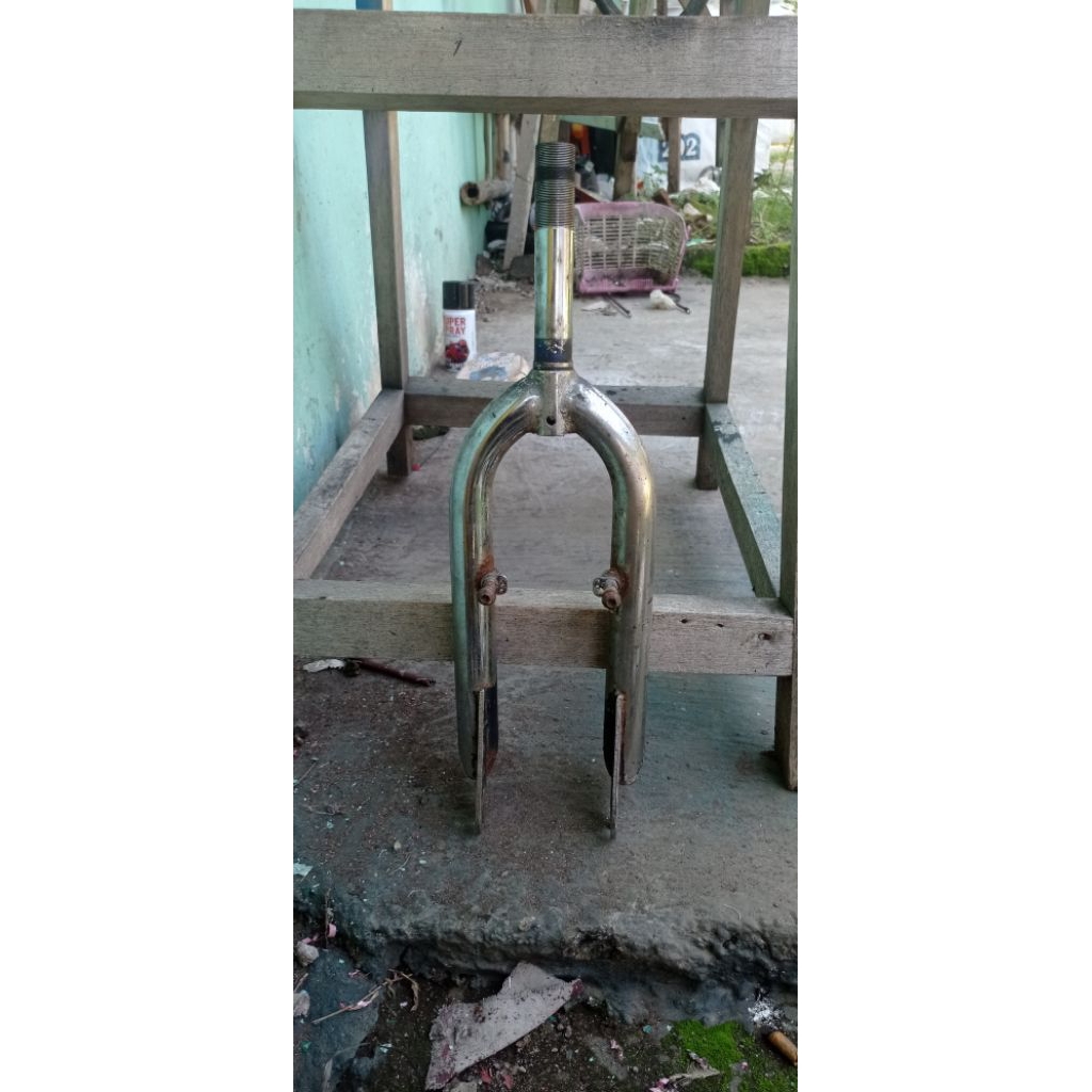 fork sepeda bmx 20 merk gt antiq