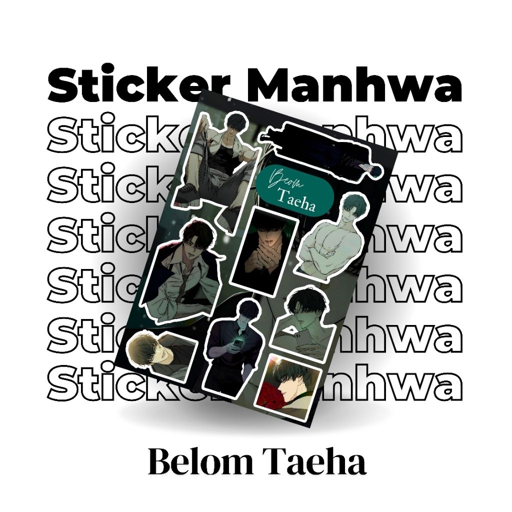 

Sticker manhwa Beom Taeha/Tears Withered Flowers/Sticker waterproof