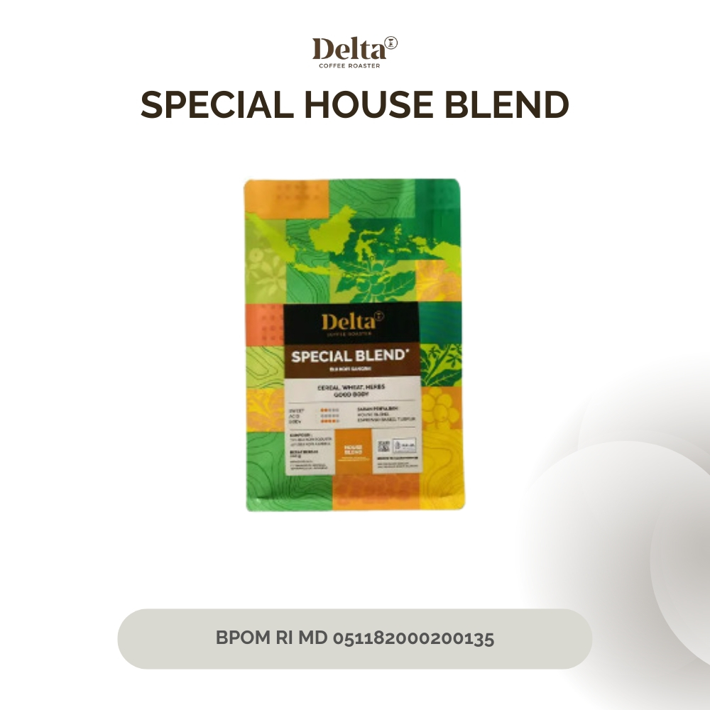 

DELTA COFFEE ROASTER - Special House Blend - 200gr