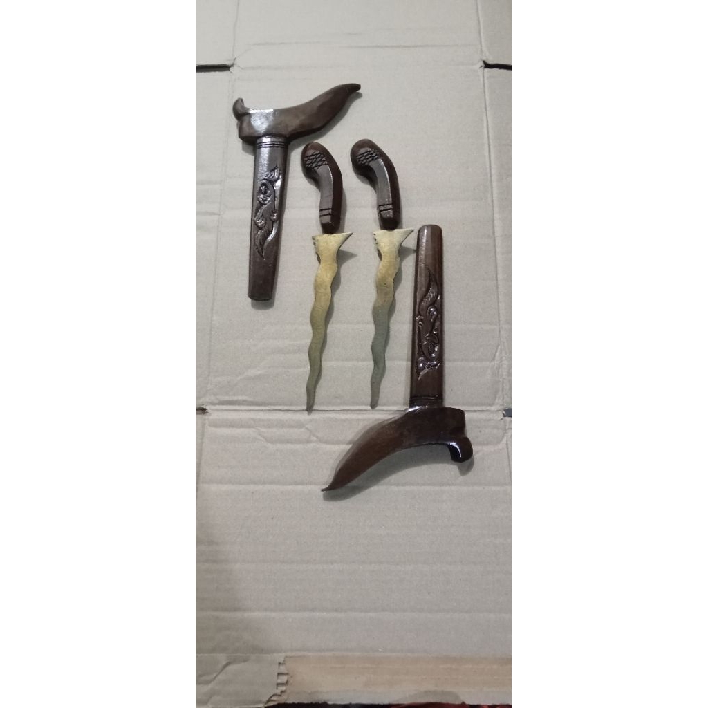 Koleksi Keris Pajangan | Souvenir Kuningan mini