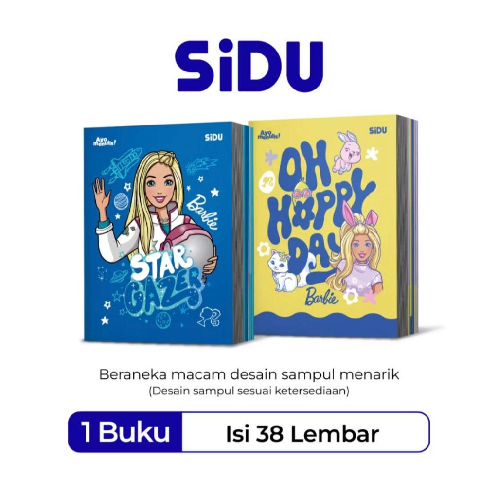

SiDU Buku Tulis Barbie 38 Lembar - 10 Buku Kertas Tebal