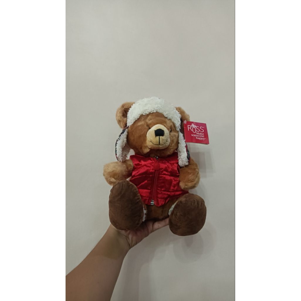 Boneka Beruang Boomer Kostum Ori Russ (Rare) Langka