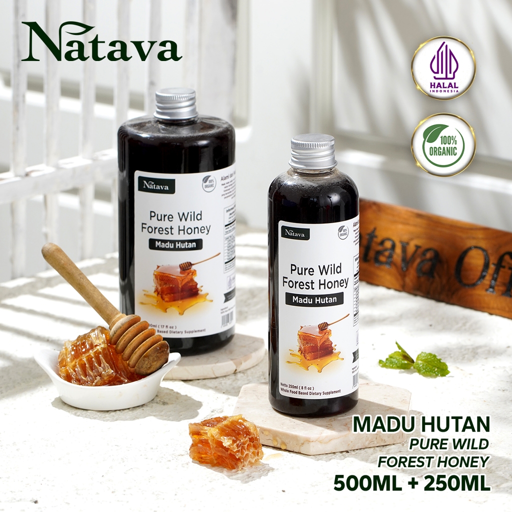 

Natava Madu Hutan Pure Wild Forest Honey Madu Hitam Alami