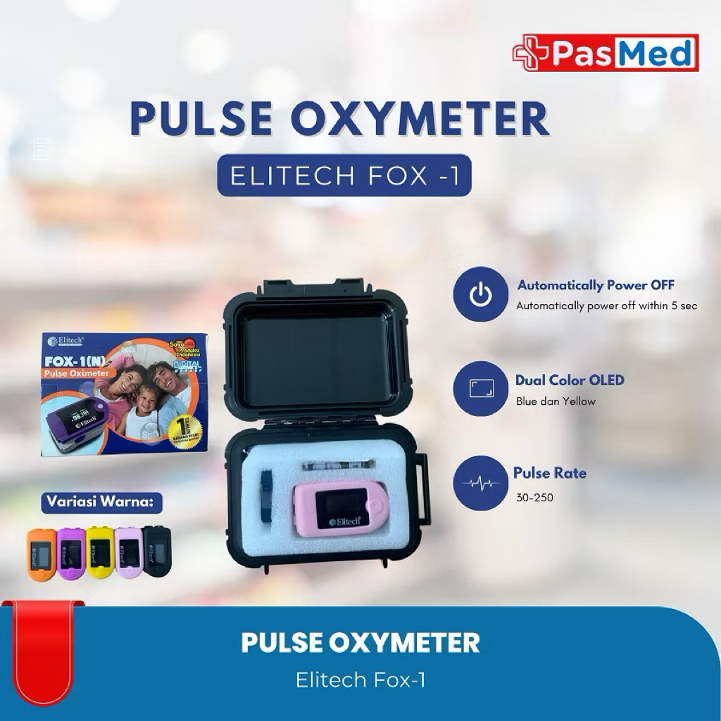 MEDIKA | Oxymeter ELITECH FOX 1