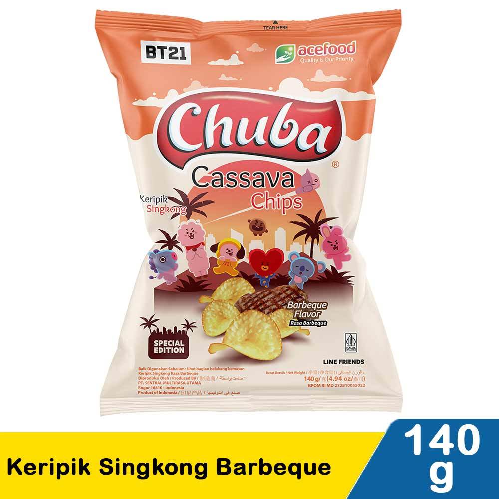 

Chuba Cassava Chips Keripik Singkong Barbeque