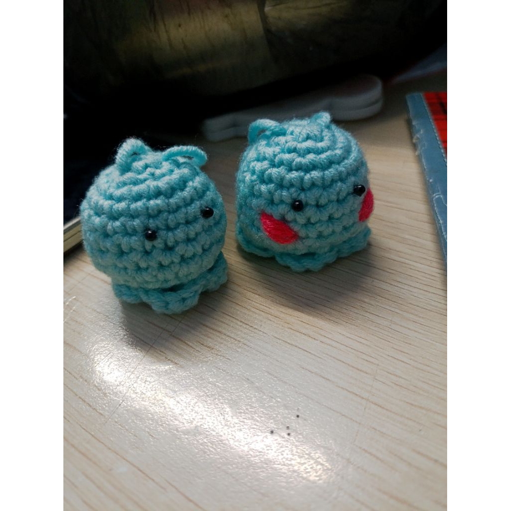 Boneka Rajut Gurita/Octopus (Amigurumi)