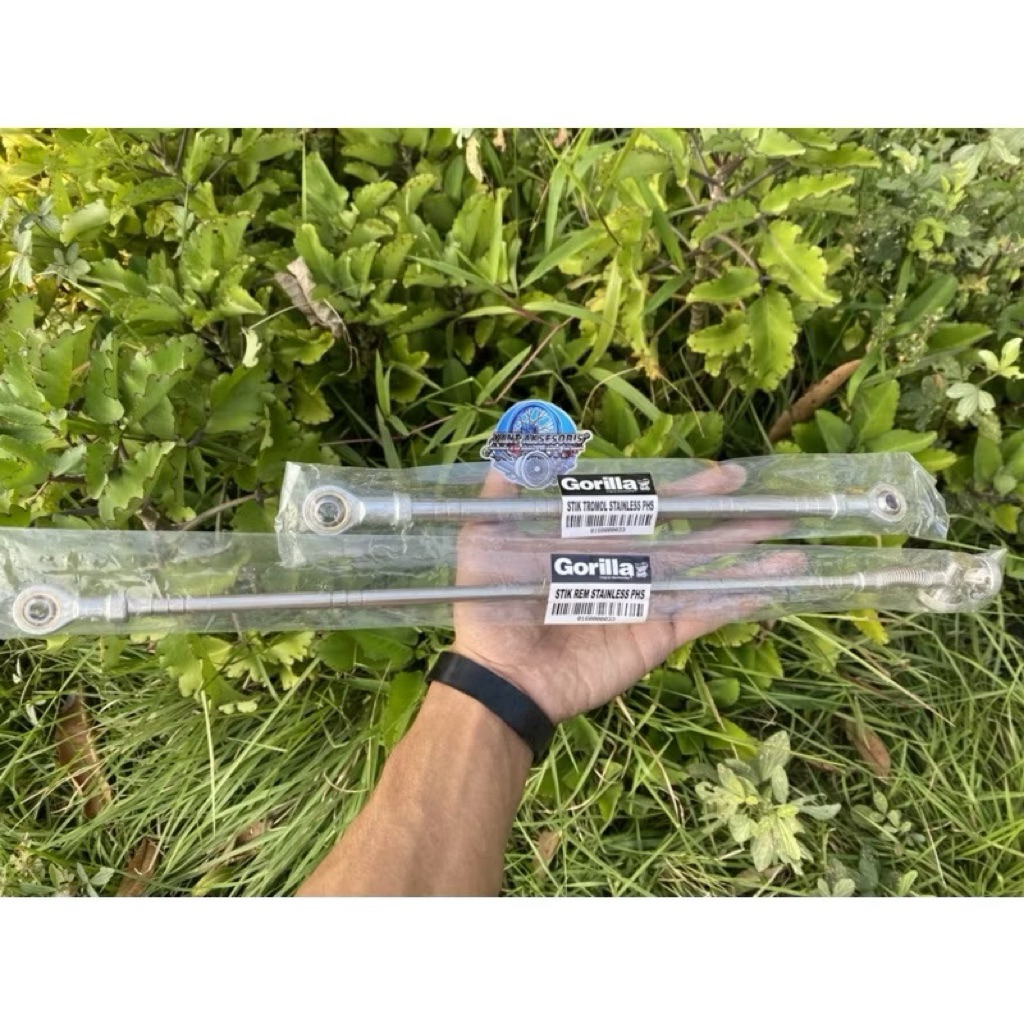 STIK REM BELAKANG STAINLES STANDHUB STAINLESS pnp CB GL MP TIGER import GORILA
