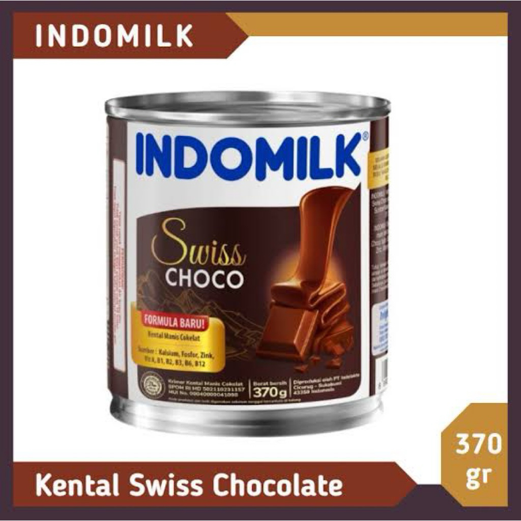 

Susu Indomilk Kaleng Swiss Choco isi 12pcs