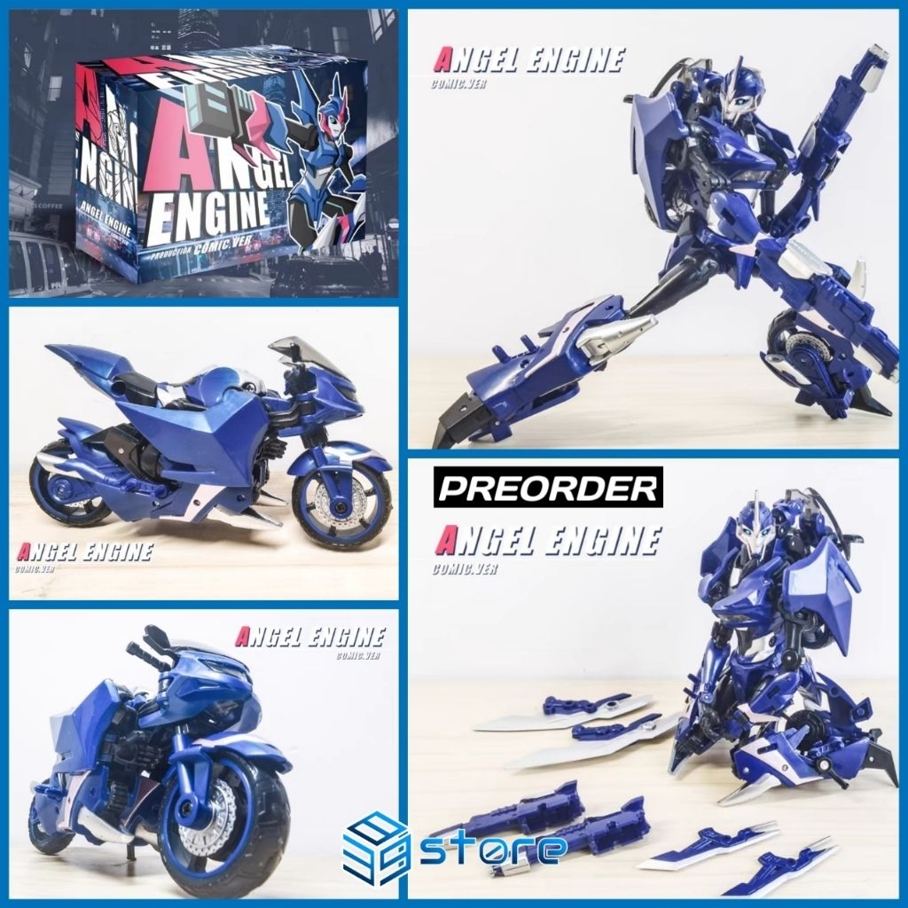 APC Toys Angel Engine Transformers TFP Arcee Comic Version