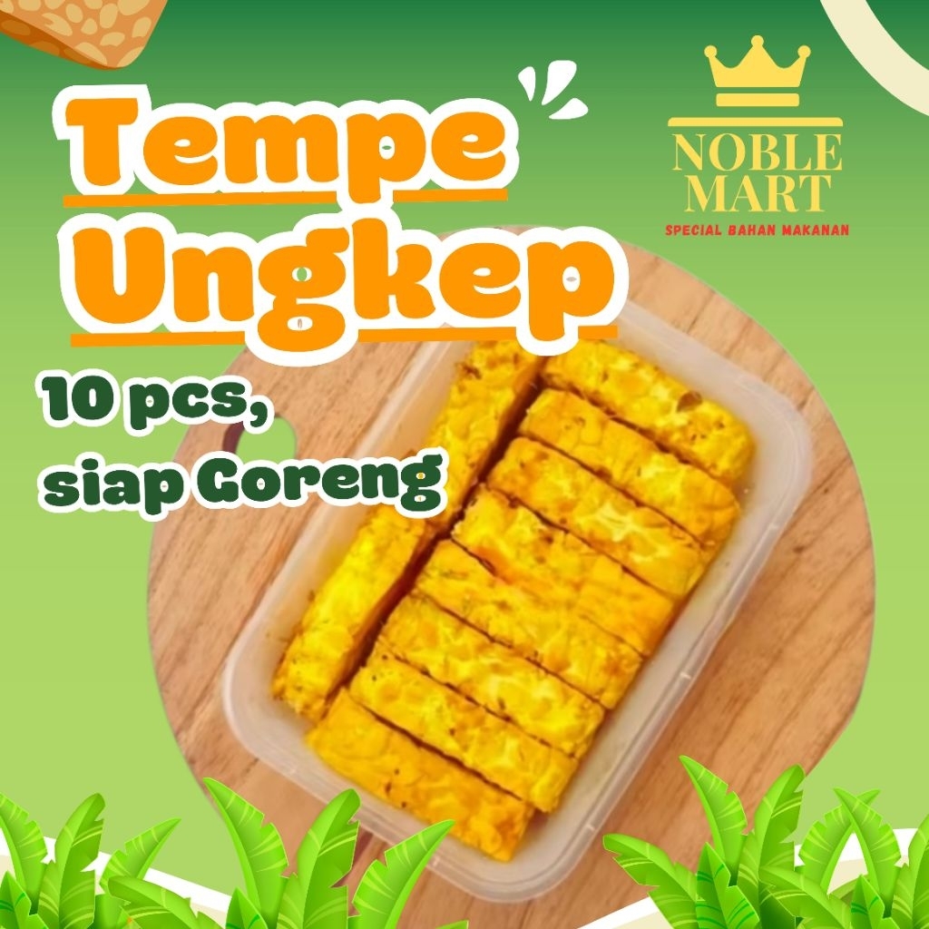 

Tempe Ungkep Siap Goreng - Noble Food