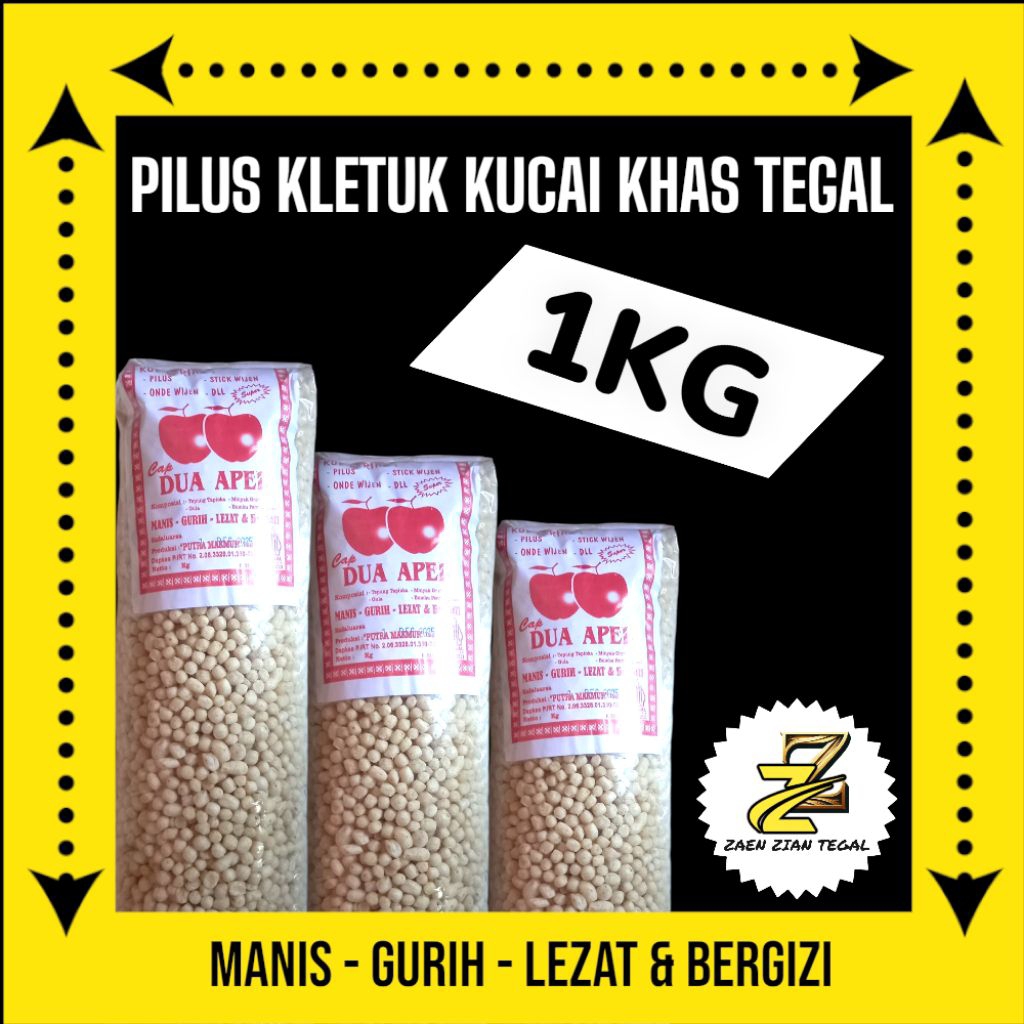 

PILUS KLETUK KUCAI KHAS TEGAL (1KG)
