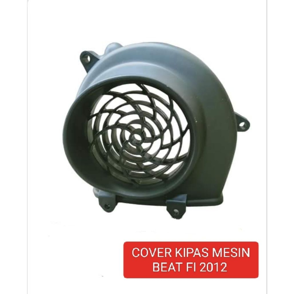 COVER KIPAS MESIN BEAT FI 2012-2014-KZL