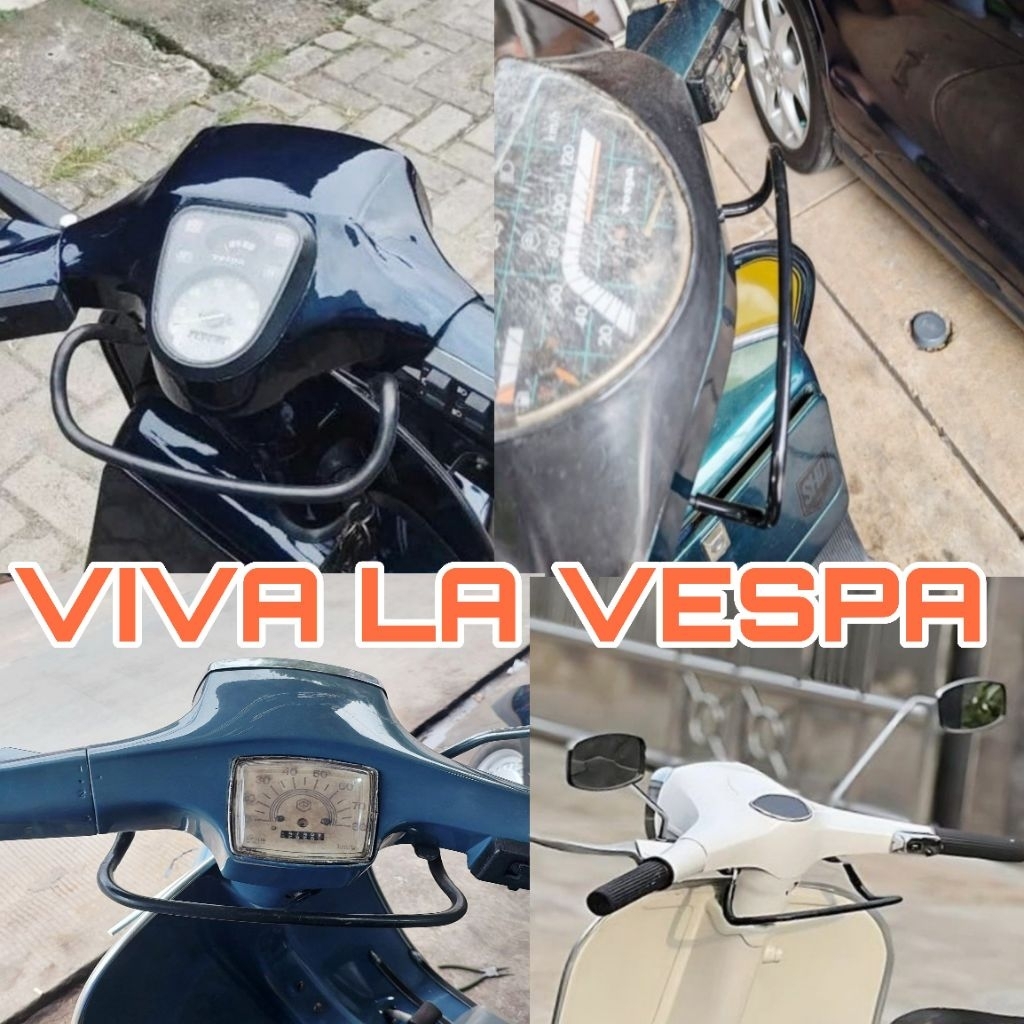 Pegangan Batok Stang Depan Vespa Super Sprint PTS Special PX Excluive Excel Spartan