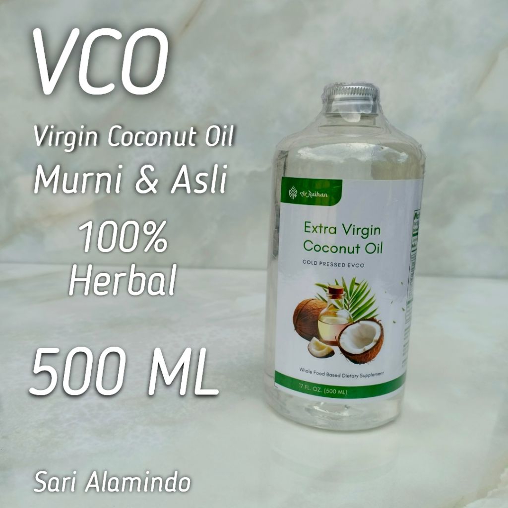 

VCO, MINYAK KELAPA MURNI 500 ML
