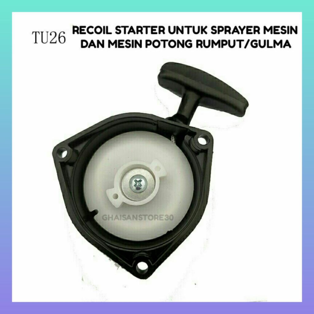 Recoil Starter Untuk Knapsack Sprayer Mesin TU-26