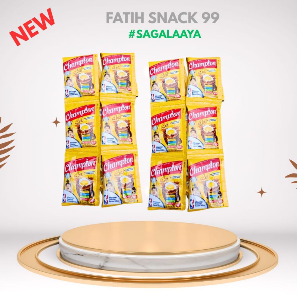 

ENERGEN CHAMPION SACHET ISI 10 SCH X 30G MINUMAN INSTAN