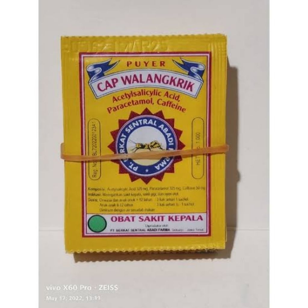 PUYER CAP WALANGKRIK @12