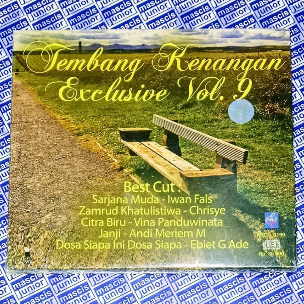 CD Tembang Kenangan Exclusive Vol. 9 ft. Iwan Fals Chrisye Vina Panduwinata Ebiet G Ade Achmad Albar
