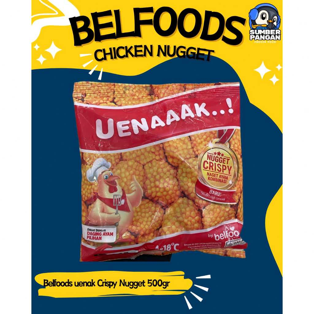 

Belfoods Chicken Nugget Crispy S 500gr