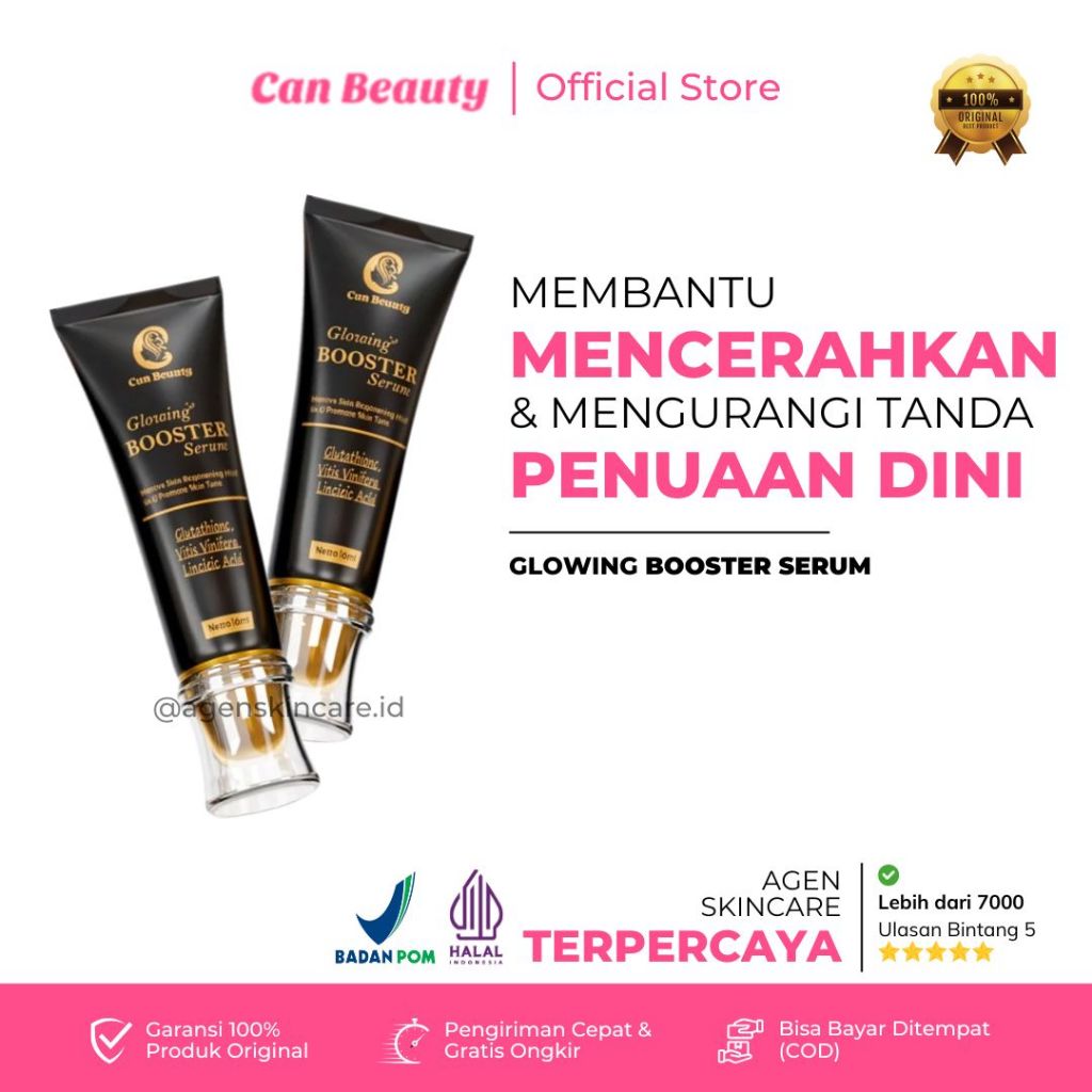 Can Beauty Skincare Serum Booster Acne Official Original BPOM