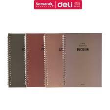 

DELI - BUKU CATATAN / BUKU SPIRAL / NOTEBOOK A5 LA560 RETRO