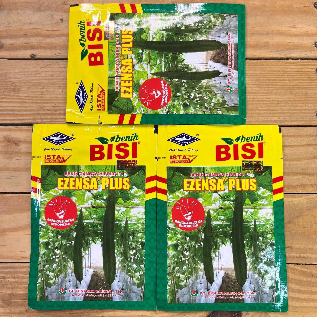 Bibit Benih Gambas Oyong ESENZA PLUS 10 gram Cap Kapal Terbang