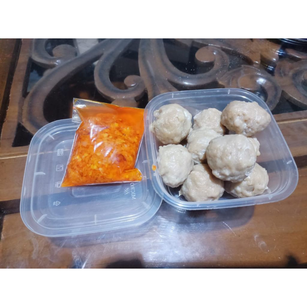 

BAKSO KEJU MUNCRAT ISI 10 pcs + SAMBAL COCOLAN