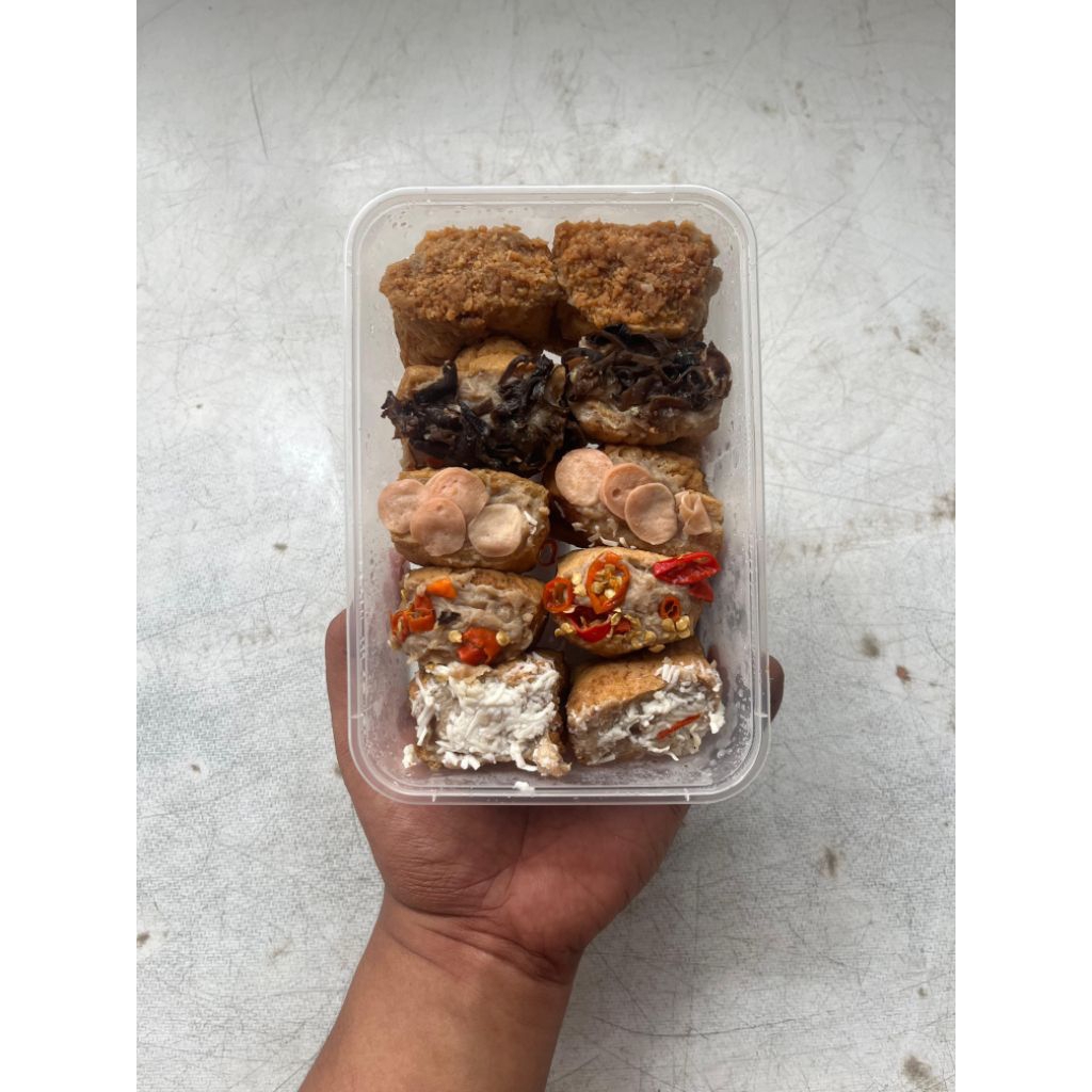 

TAHU TOPPING PREMIUM (HOMEMADE) DENGAN 5 TOPPING