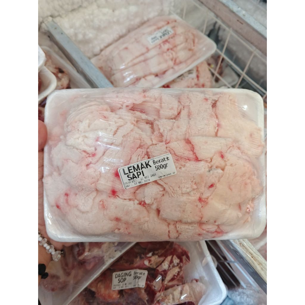 

Lemak sapi 500gr