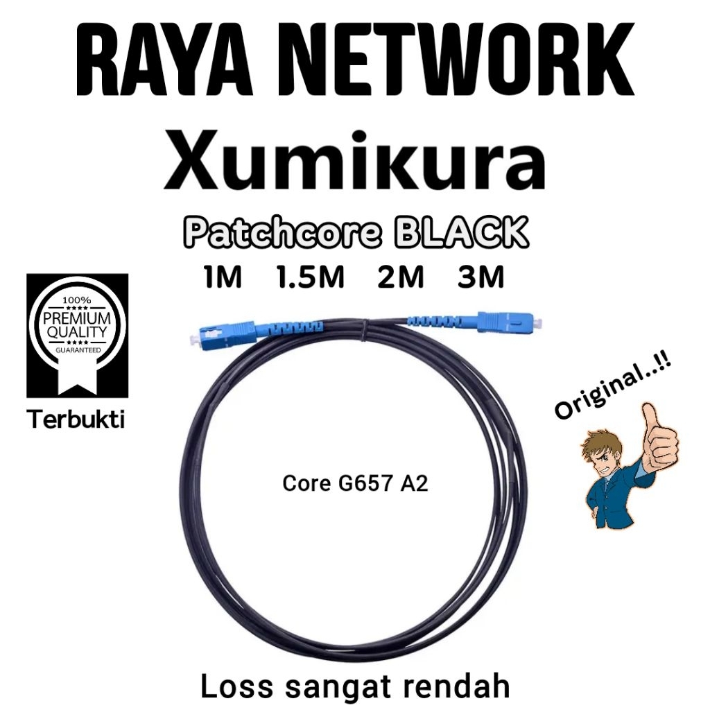 XUMIKURA Patchcore BLACK