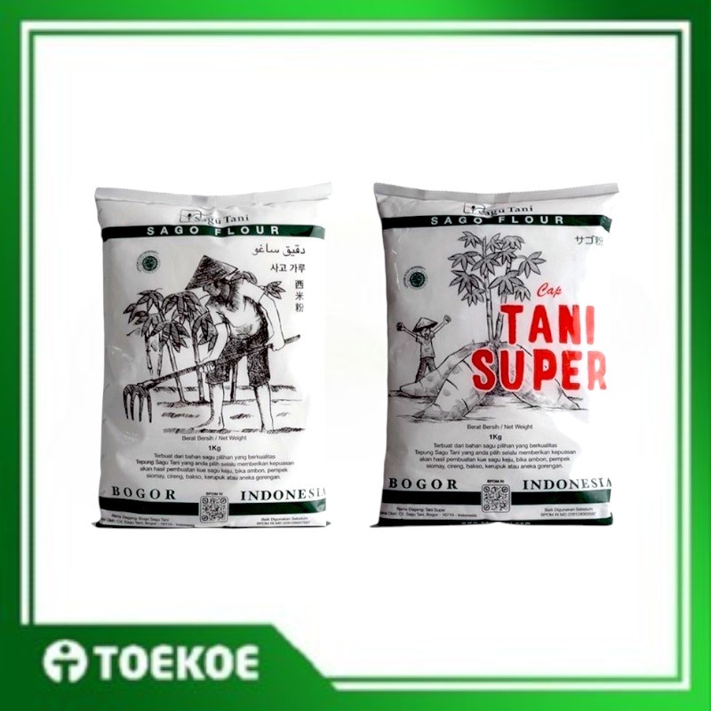 

TOEKOE Tepung Sagu Tani 500gr Asli Super