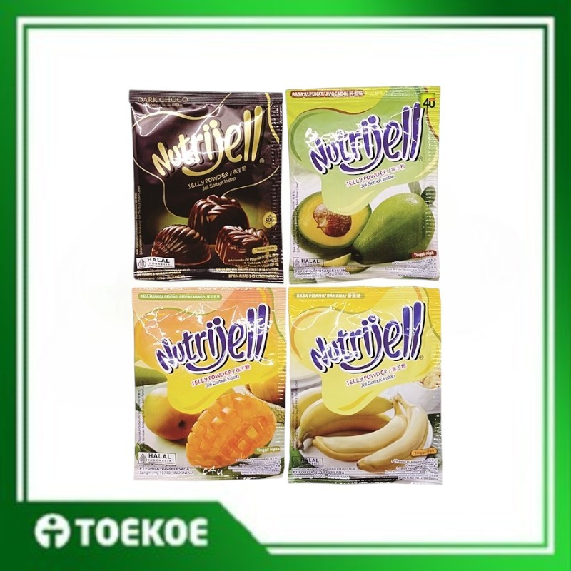

TOEKOE Nutrijell Special Dark Choco Alpukat Mangga Pisang 1 Sachet