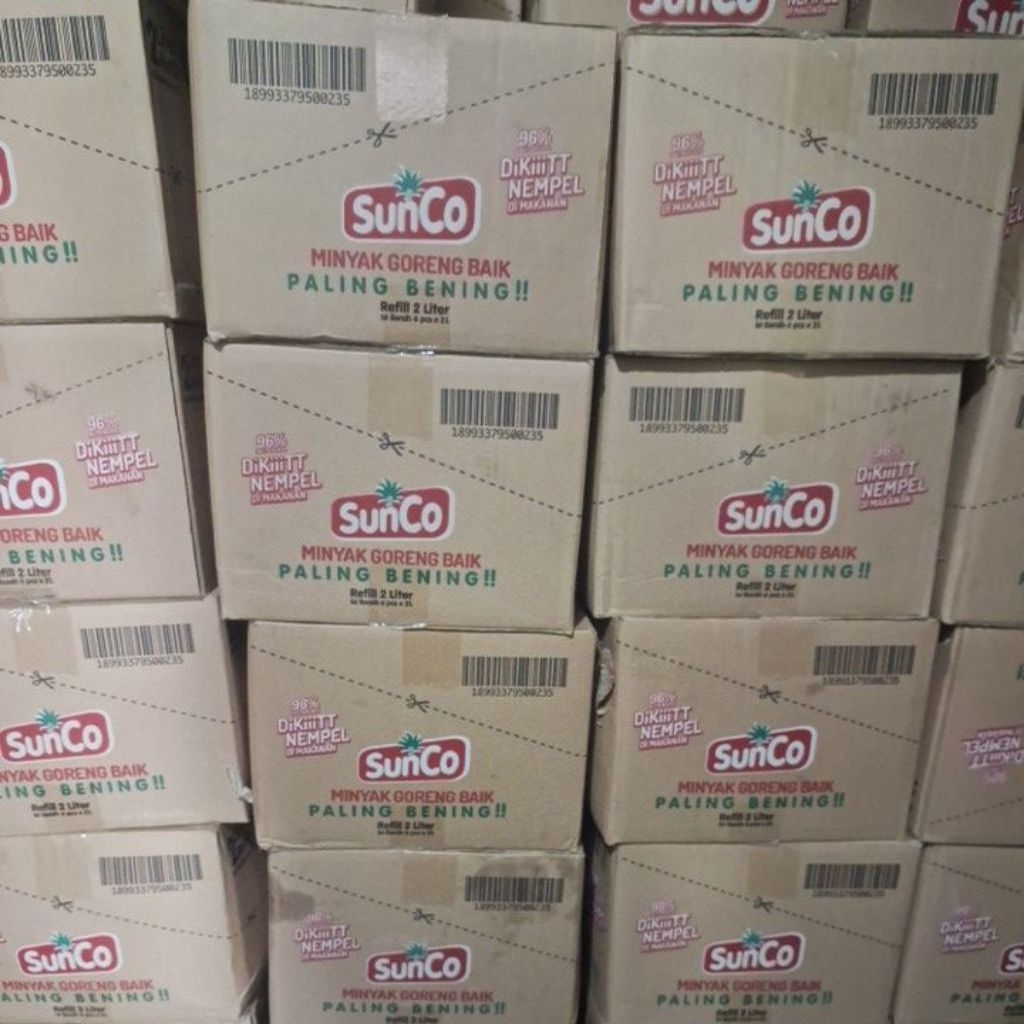 

Minyak sunco 2lt 1 dus ( 6 pcs )
