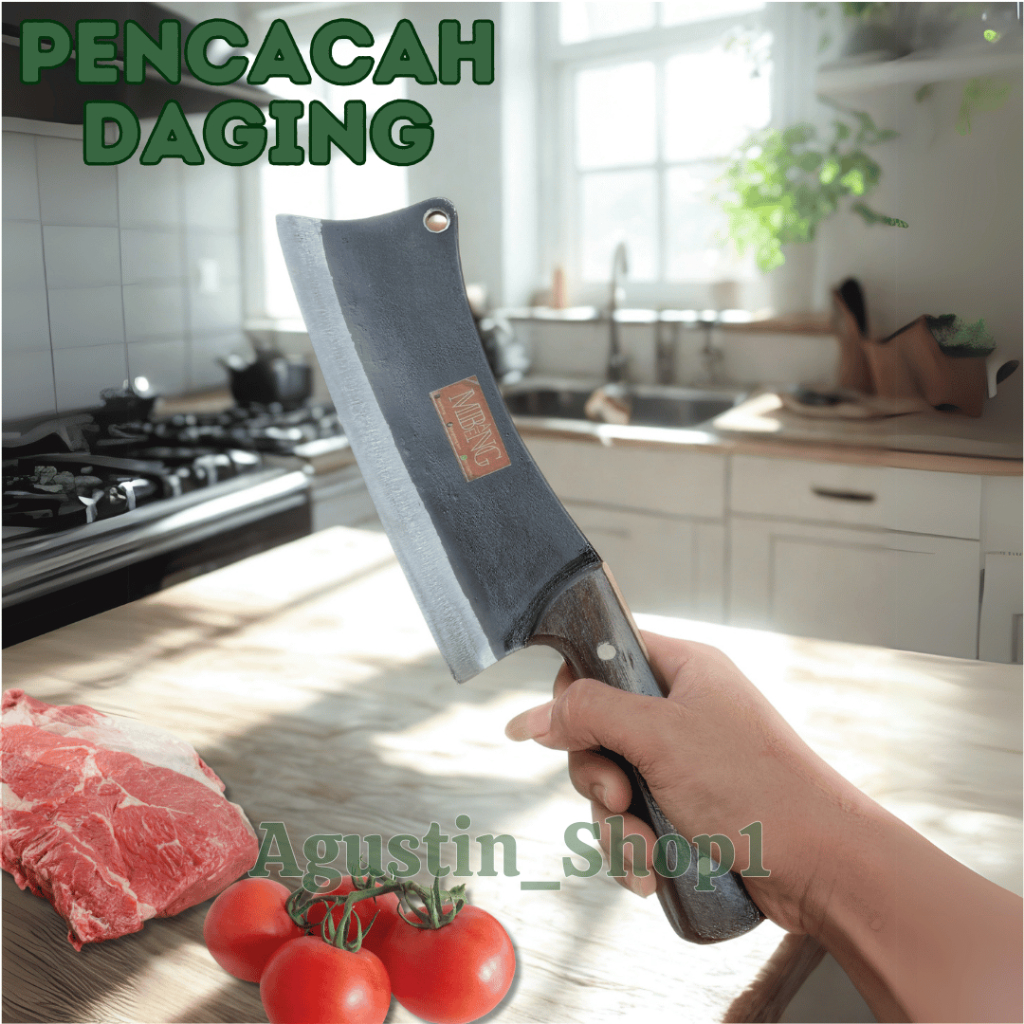 Pisau potong daging ayam  per asli 4 mm / pencacah daging ayam / pisau cacah daging