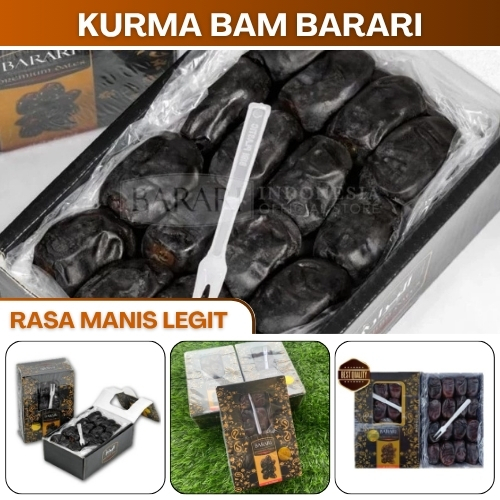 

Bam Bambari Kurma Manis Legit Tekstur Lembut Kurma Bar Kurma Barari Anggur Kurma Madu Asli Premium