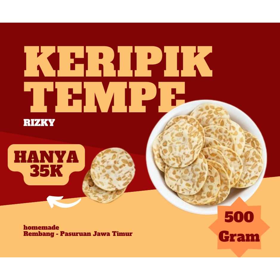 

Tempe Sagu Chips Original 500gram
