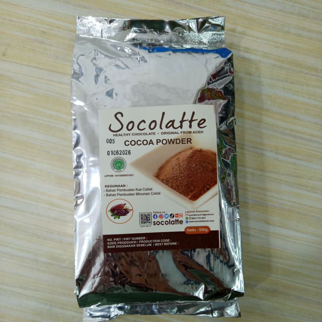

socolatte cocoa powder 500gr