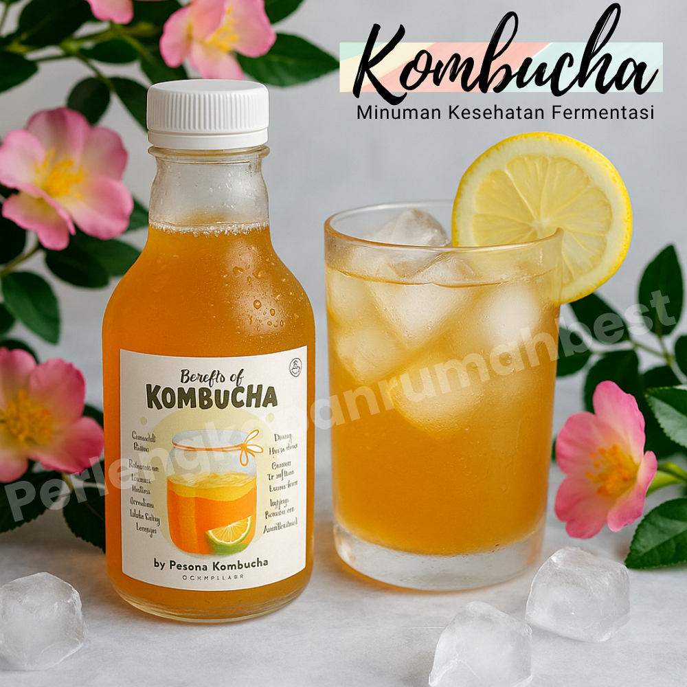 

Minuman Fermentasi Teh Kombucha Detox Scoby Menjaga Imunitas Tubuh Sumber Antioksidan Alami