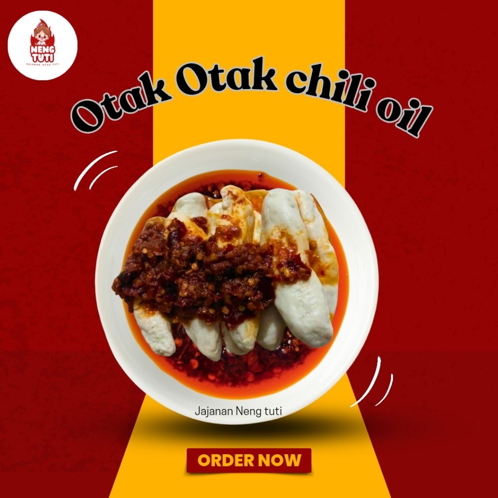 

otak otak chili oil isi 10 / otak otak mentah chili oil / otak otak ikan
