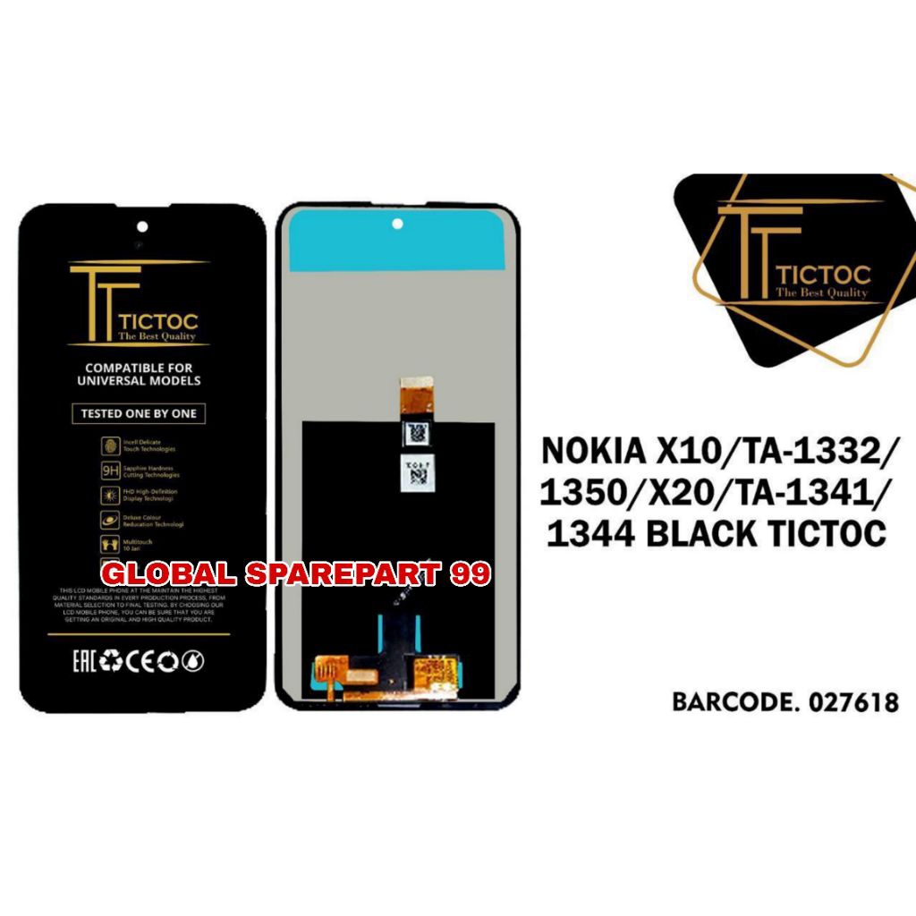 LCD NOKIA X10 TA-1332 1350 / NOKIA X20 TA-1341 1344 TICTOC