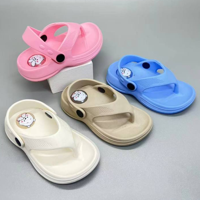 PROMO 9.9 (Size 20-25) Nexera 2507 Sandal Anak Bunyi Citcit Sandal Jepit Karet Anak Laki-Laki Peremp